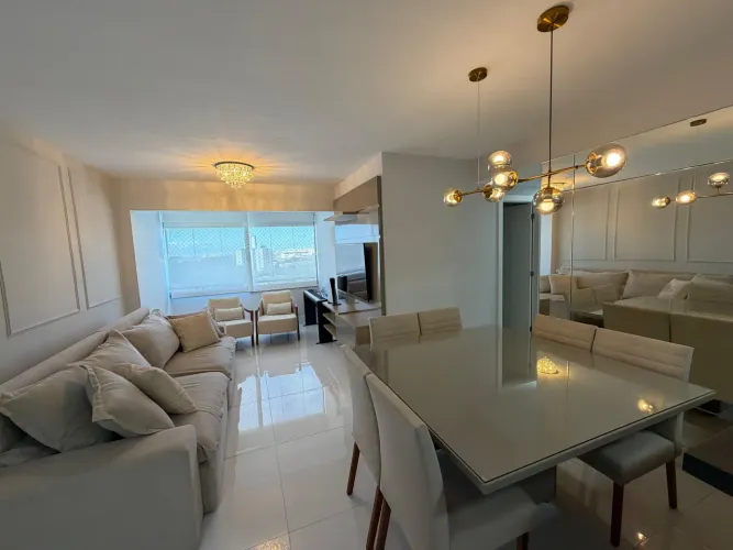 APARTAMENTO 3/4 COM SUÍTE MOBILIADO NO BRISAS RESIDENCIAL CLUBE