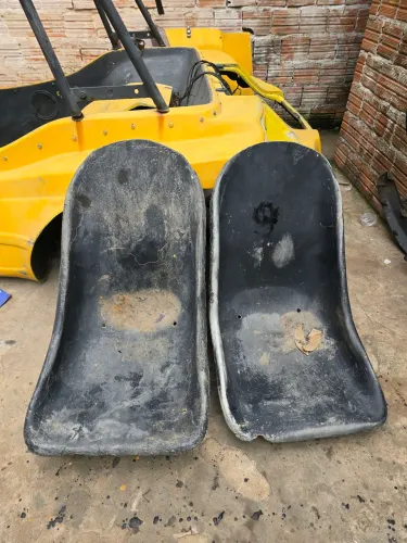 Par Banco fibra baixo buggy bugre 