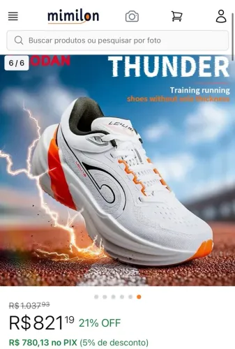 Tênis de corrida Qiaodan