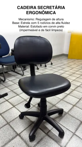 Cadeira Secretária Ergonômica (Mocho)
