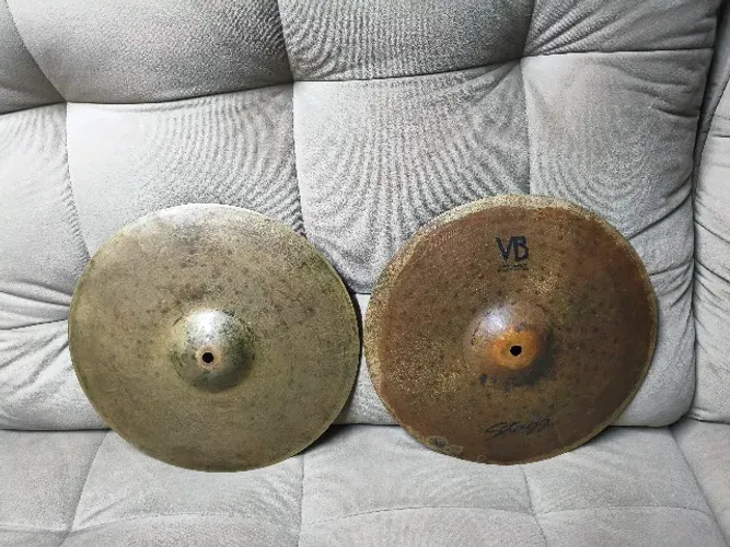 Chimbal 14' Liga B20 Stagg VB (Vintage Bronze)