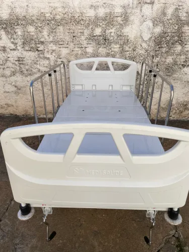 CAMA HOSPITALAR 02 MANIVELAS 