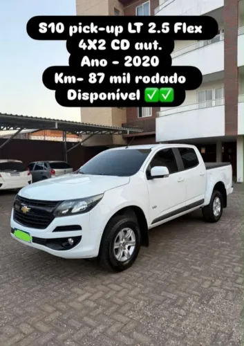 Chevrolet S10 Pick-up LT 2.5 Flex 4X2 CD Aut. 2020