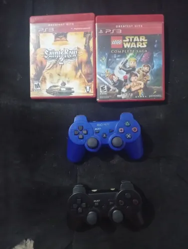 PS3 SUPER SLIM DESBLOQUEADO + 2 CONTROLES + VÁRIOS JOGOS ? R$ 900,00