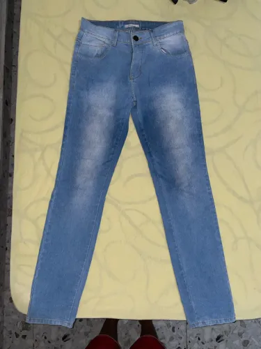 Calça jeans slim dudalina