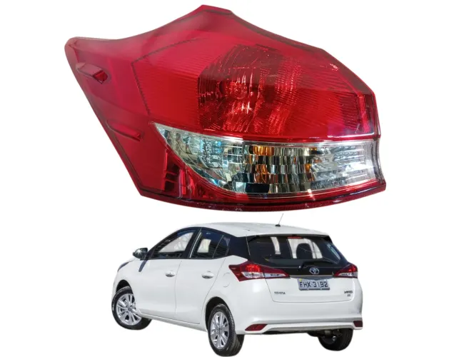 Lanterna Traseira Esquedo Toyota Yaris 2017 a 2023 Original 