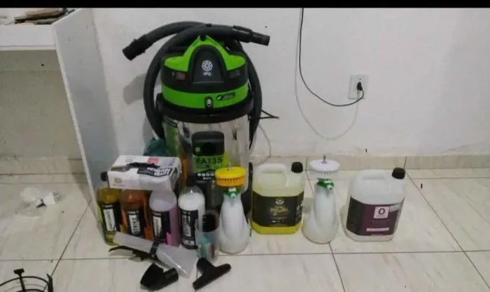 Maquina Extratora de Higienização + kit Limpeza