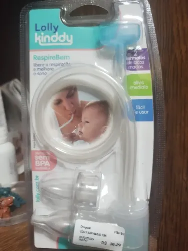 Limpador nasal novo Lolly kinddy