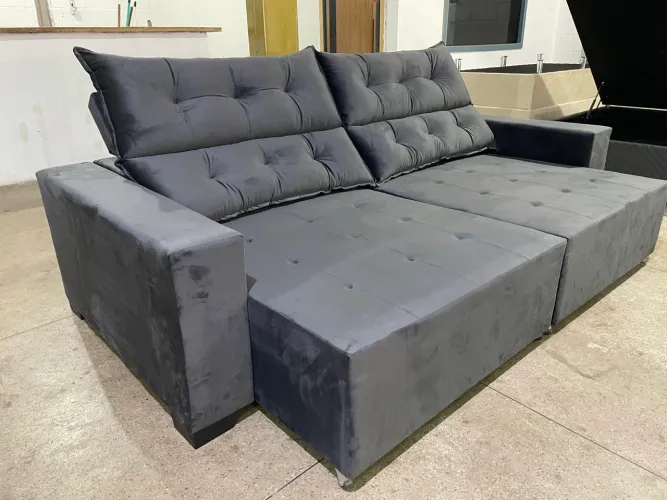 Sofá Retrátil Reclinável 3m Perfeito para Sala Grande