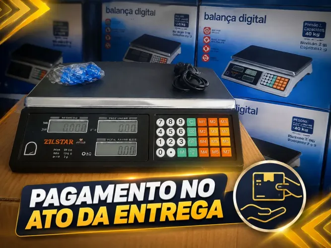Balança Lacrada de 40Kg | a Pronta Entrega