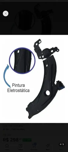 Par De Bandeja Com Barra Fiat Palio