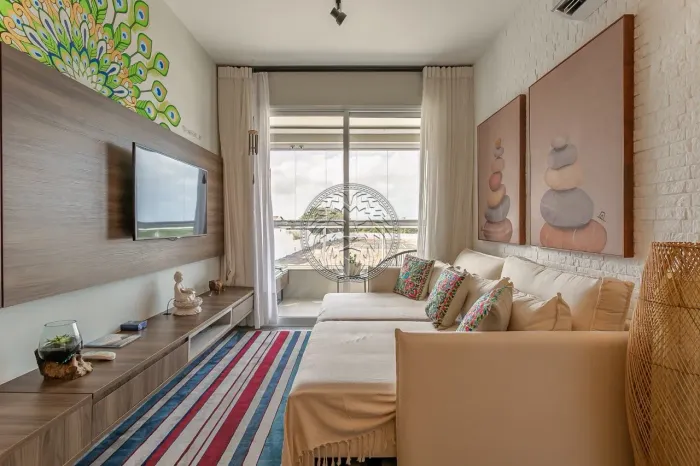 Apartamento de 1 Dormitório no Thai Home Beach Spa - Campeche