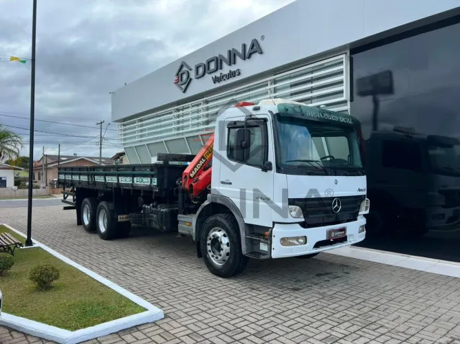 ATEGO 2428 2428 6X2 MUNK PKK8500 BRANCA 2011/2012