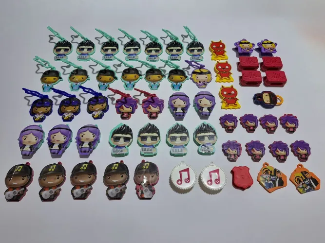 Lote Acessórios Funko Pop | Kinder Ovo