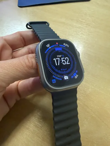 Apple Watch Ultra (pulseira Ocean Band Preta Original)