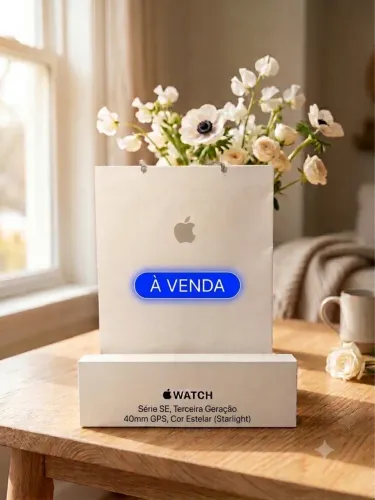 Apple Watch SE 3 40mm GPS Starlight Original Lacrado