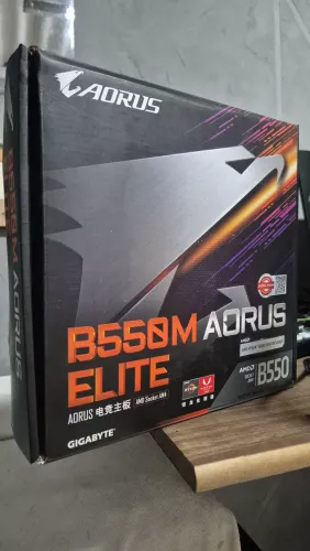 Placa mãe B550 aorus elite 