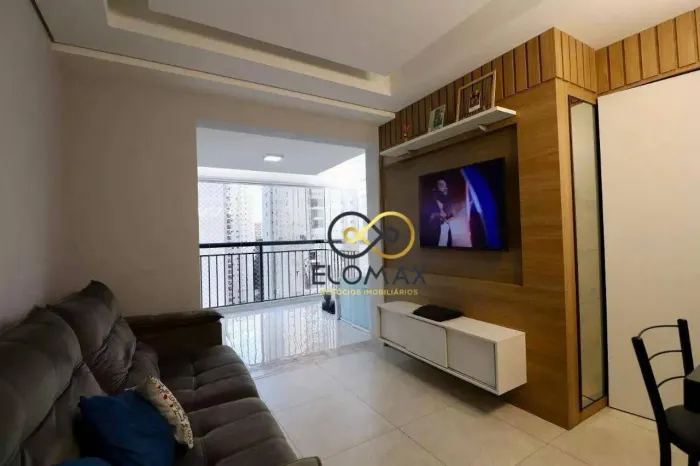 Apartamento a venda no Cidade Maia em Guarulhos - Mobiliado - Varanda Gourmet com churrasq
