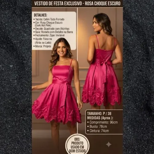 Vestido em Tecido