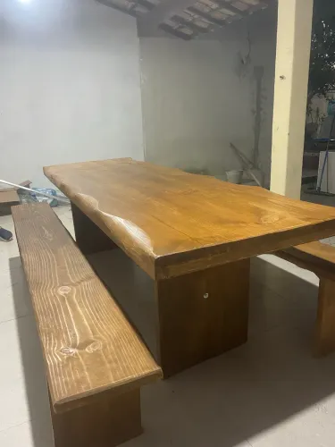 Mesa rústica