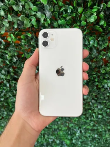 IPHONE 11 128GB BRANCO SEMINOVO - 3 MESES DE GARANTIA LOJA