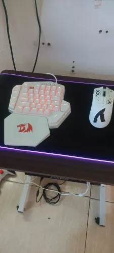 KIT MK, MOUSE,TECLADO E MOUSE PAD,USADO APENAS DUAS VEZES