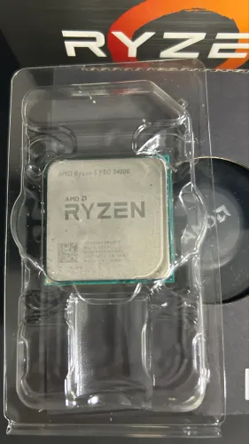 Processador Ryzen 5 3400g, Placa Integrada.