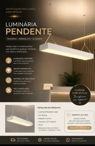 Luminária Pendente