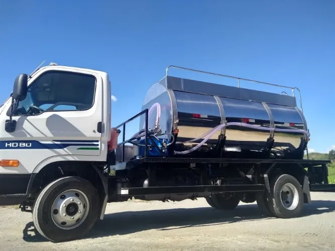 Tanque Rodoviário para Transporte de Leite