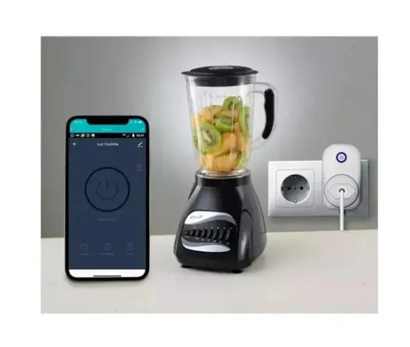 Tomada Inteligente Alexa Smart Plug Rsmart Wifi 10a Comp. Alexa