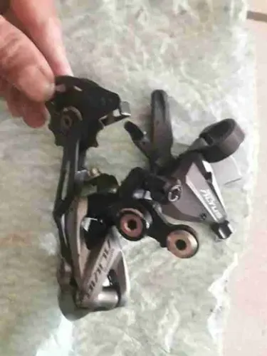 Câmbio 9 velocidade Shimano Alivio