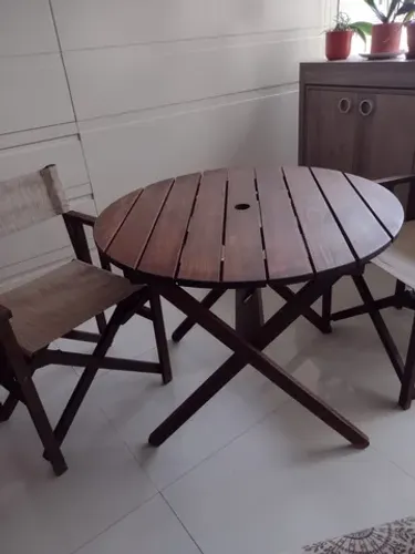 BLACK FRIDAY - Mesa e cadeiras Tok Stok - desmontavel 10% off - parcelo no cartão