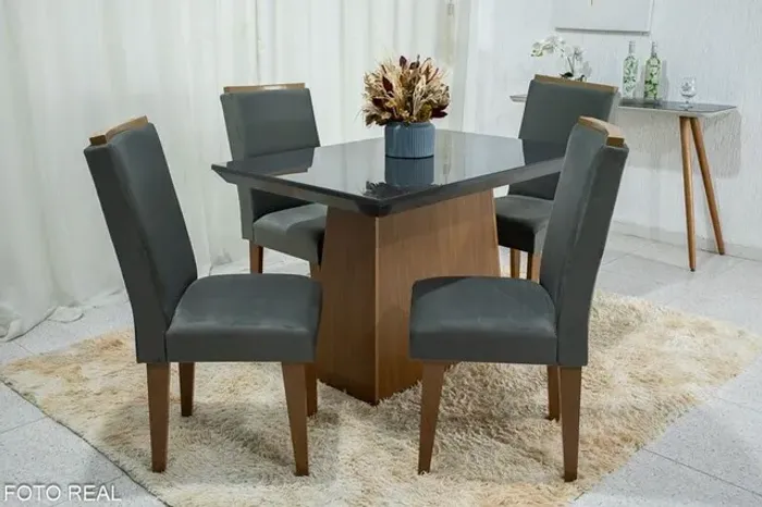 Mesa Jantar com 4 cadeiras!! Rf433m
