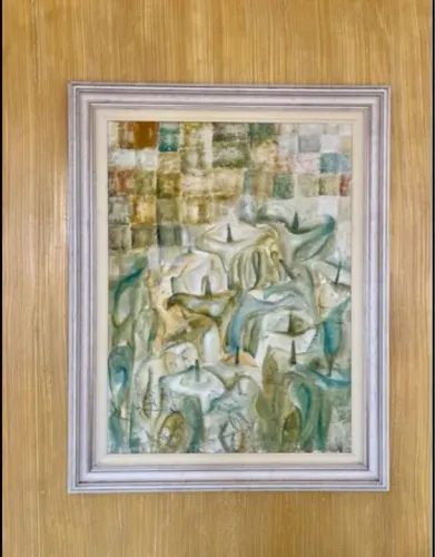 Promoção : Quadro Grande Copos de Leite 123x97 cms (crédito parc.3X, Pix e PicPay)