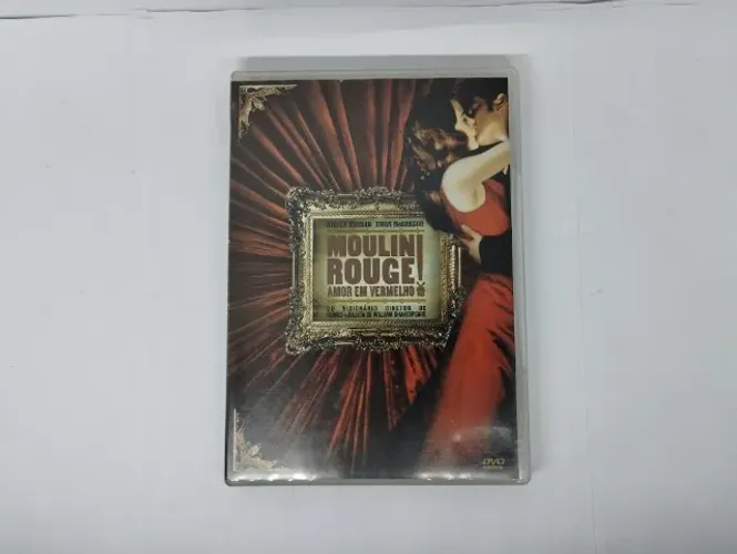 Dvd Moulin Rouge Amor Em Vermelho Nicole Kidman