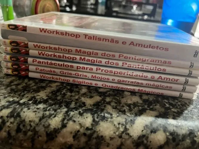Curso de Magia em DVD Eddie Van Feu: coleção 5 DVD´s