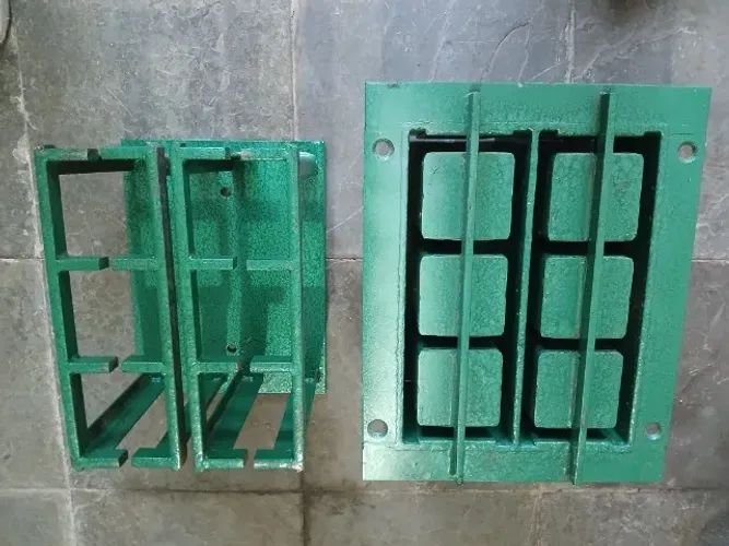 Forma para fabricar blocos 1,15 para máquina de blocos marca Atlântica