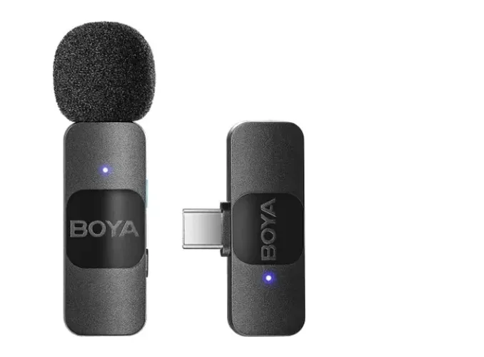 Microfone de Lapela Boya TipoC