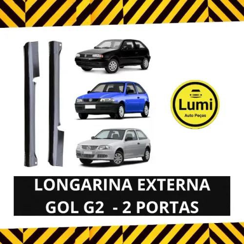 Longarina Externa Gol G2 a G4 - 2 portas - NOVO!! 