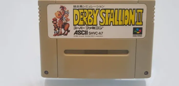 Jogo Derby Stallion para Nintendo Super Famicom