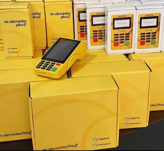 Maquininhas de cartão PagSeguro 