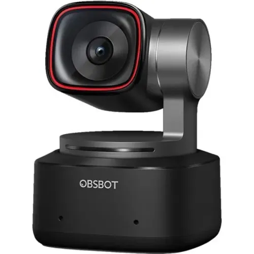 Webcam Obsbot Tiny 2 4K com Ia PTZ - Preto - Lacrado na Caixa