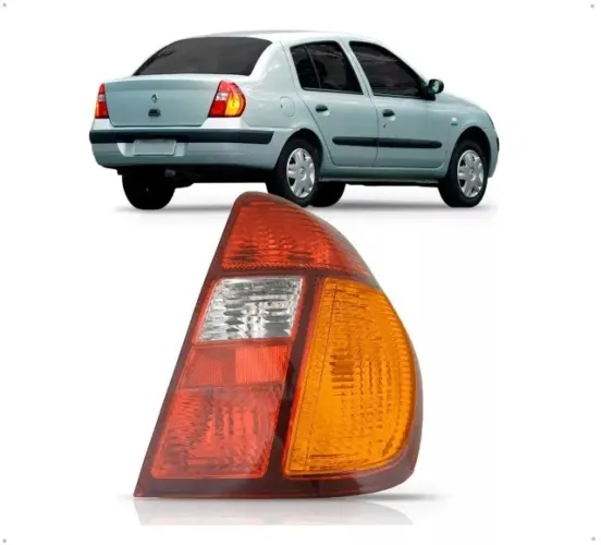Lanterna Traseira Clio Sedan 1999 2000 01 2002 2003