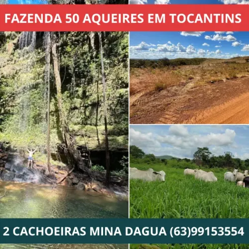 Fazenda em Tocantins 20 Km de Porto NacionalLavoura, Platanção, Soja, Cana, Canavial