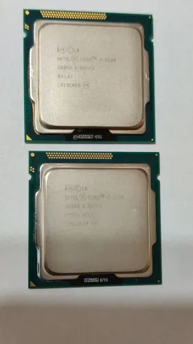 Dois processadores Intel I3 3220,3240 lga 1155.