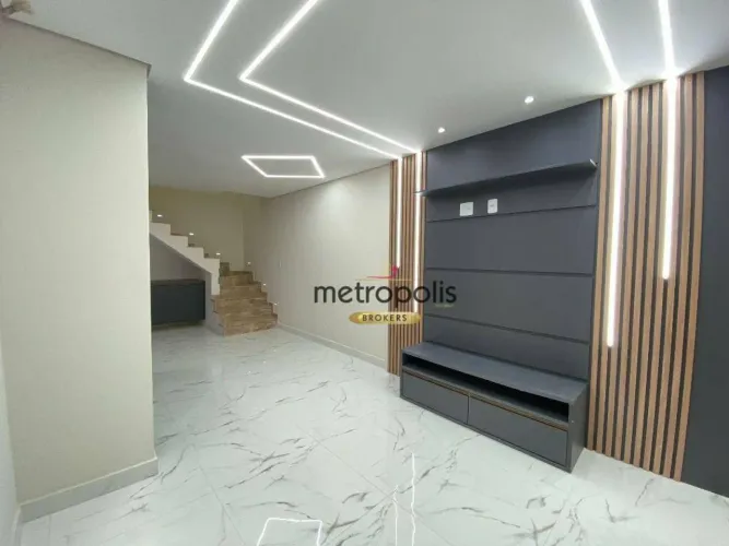 Cobertura à venda, 160 m² por R$ 880.000,00 - Utinga - Santo André/SP