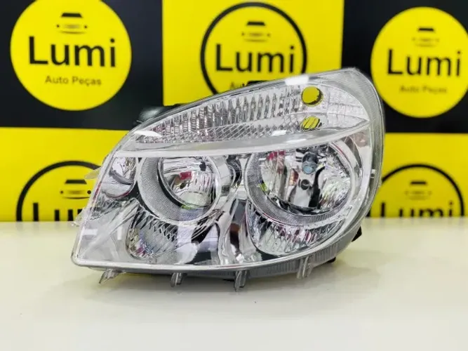 Farol Doblo 2010/2018 Cromado - NOVO 