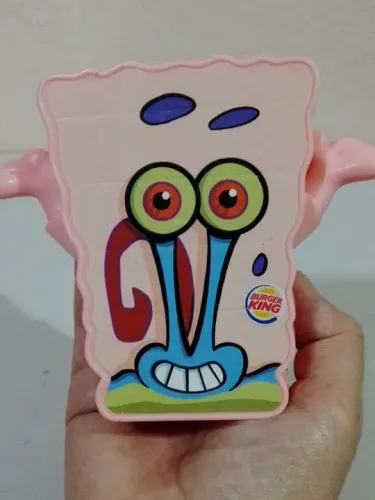 Brinquedo Boneco Gary do Filme Bob Esponja Burguer king de 2018