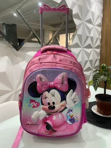 Mochila escolar infantil minnie