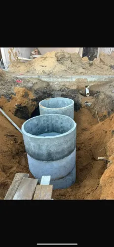 Anéis de concreto para construção